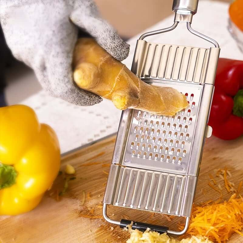 Cortador de Verduras Inoxidable 4 en 1
