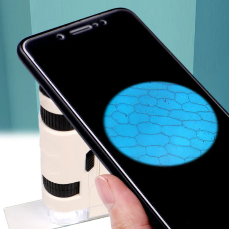 Microscopio Portátil de Mano para Niños