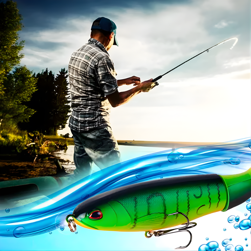 Kit Señuelos Artificiales Giratorios para Pesca (COMPRE 6 LLEVE 8)