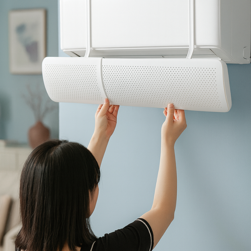 Deflector de Aire Acondicionado Ajustable - WindFree®