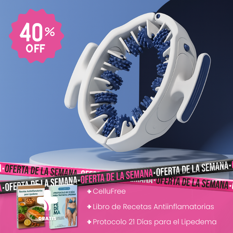Rodillo Masajeador Anticelulitis 360° – CelluFree®