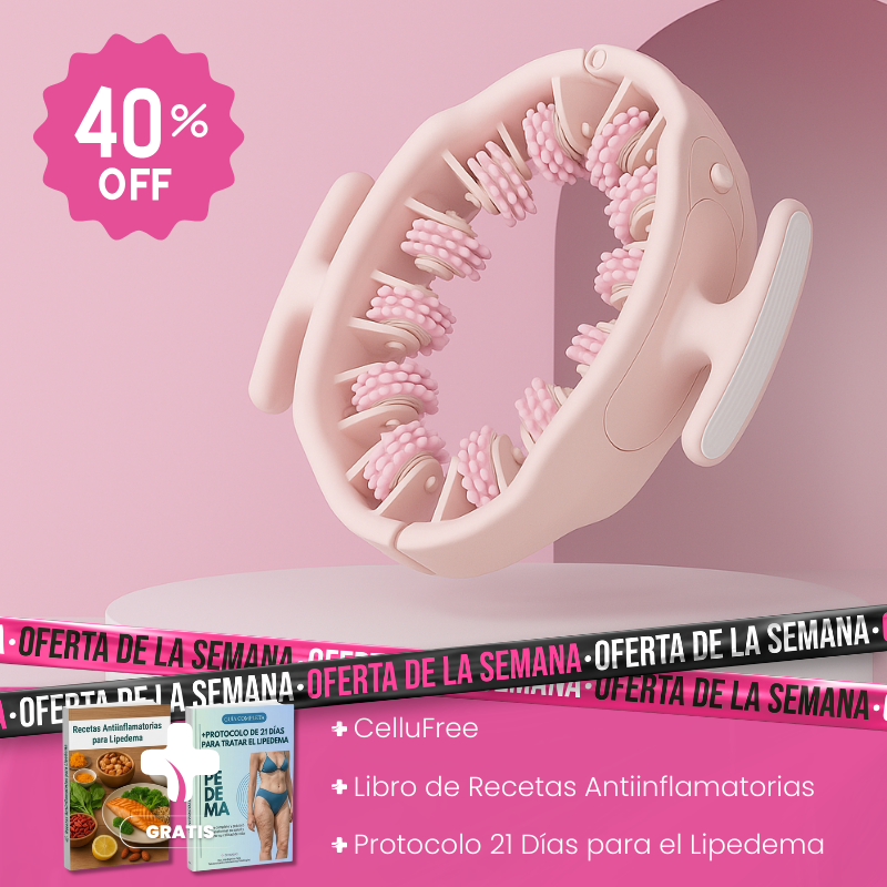 Rodillo Masajeador Anticelulitis 360° – CelluFree®