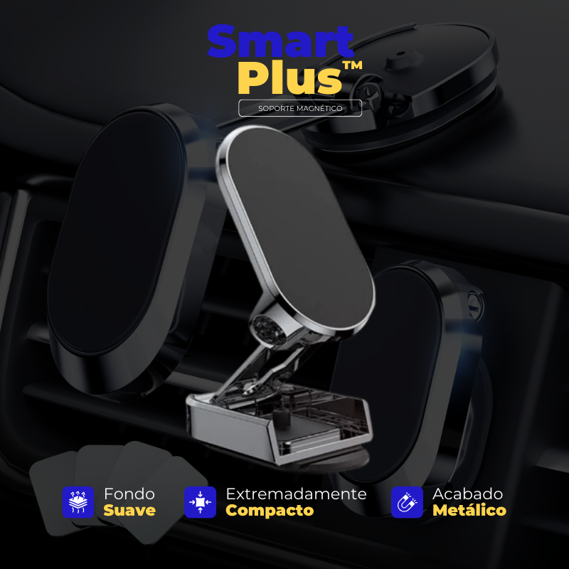 Soporte Magnético para Celular Automotriz - SmartPlus™