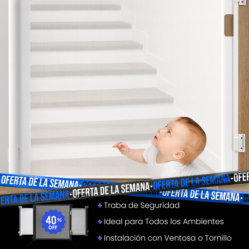 SecuriFlex™ - Portón de Seguridad Retráctil