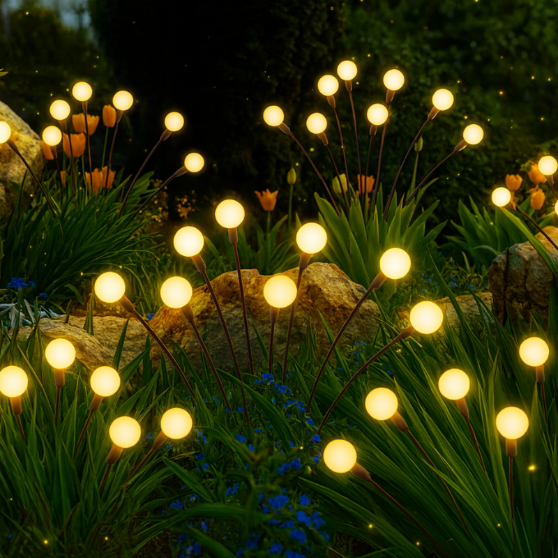 Kit de Luminarias Luciérnaga con Energía Solar