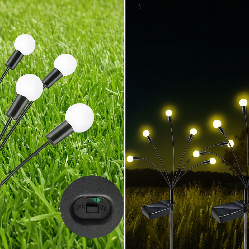 Kit de Luminarias Luciérnaga con Energía Solar